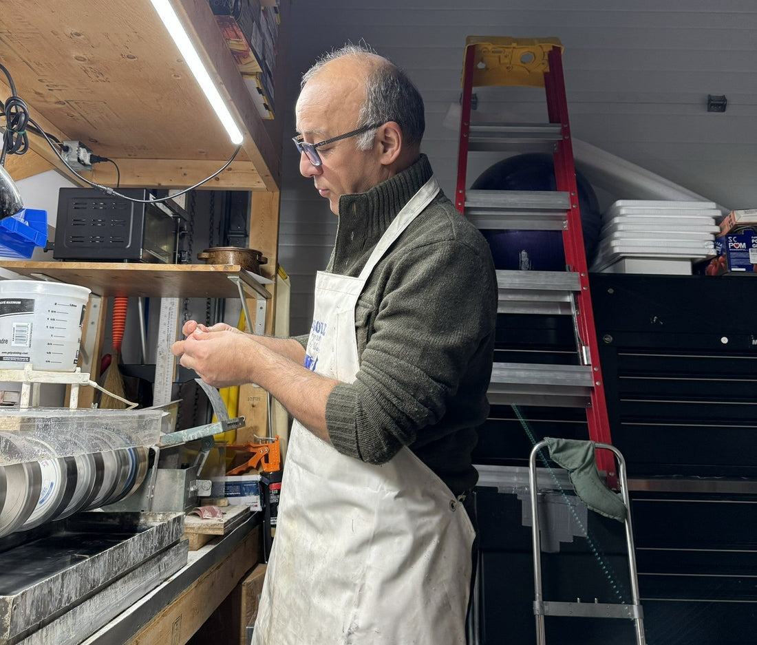 Reza Piroznia - Jeweler, gemologist and lapidary artist at Reza Gem Collection