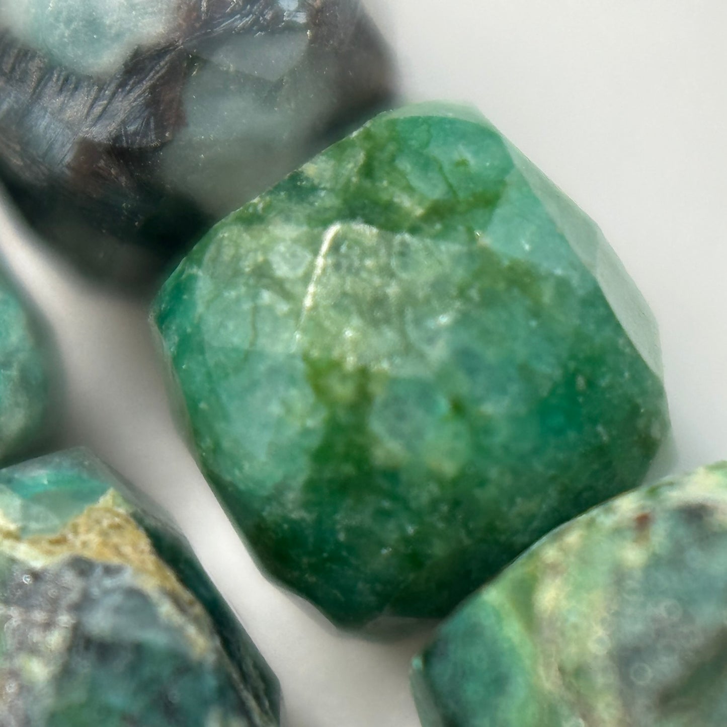 Chrysocolla Square Beads image 5