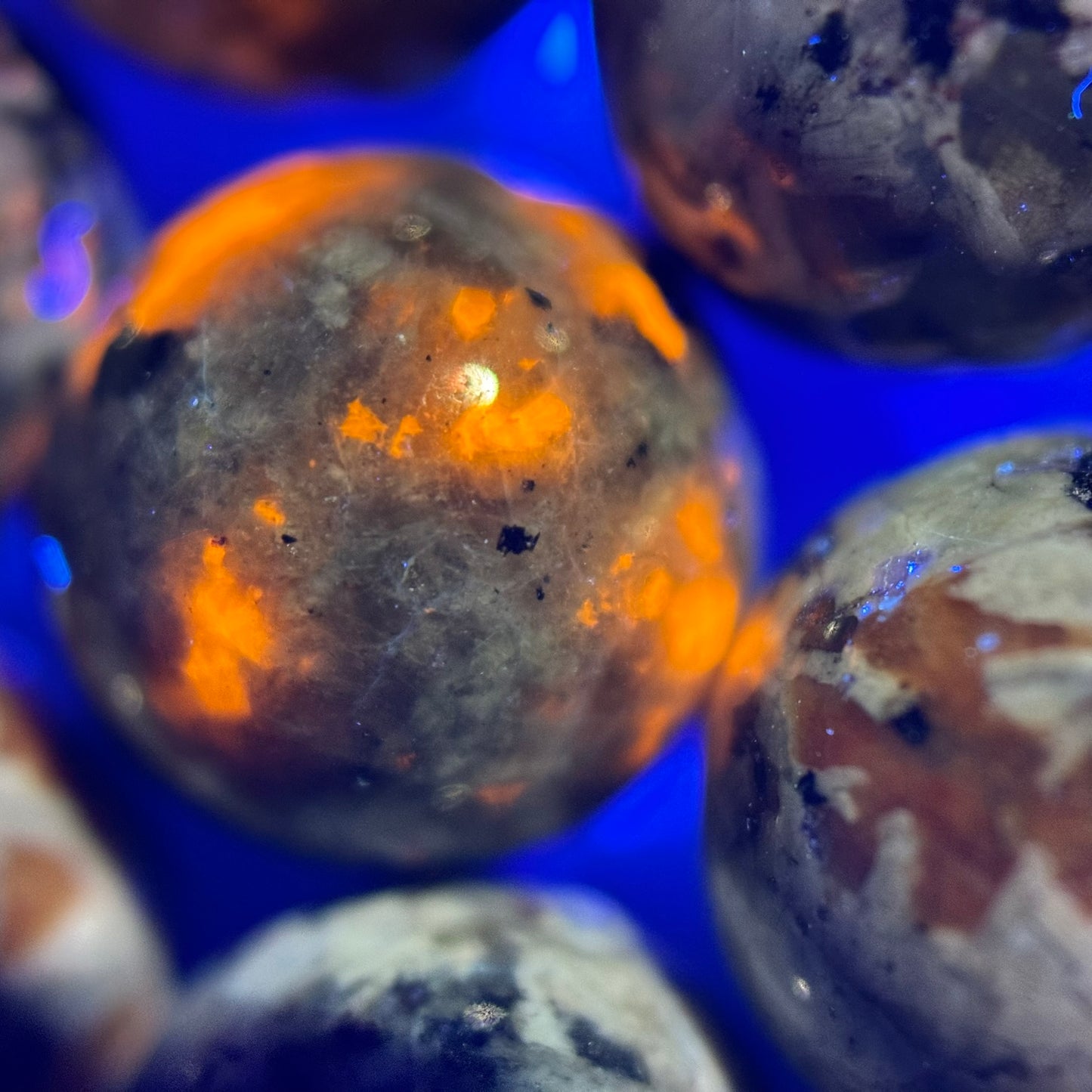 Yooperlite Polished Round Beads image 5
