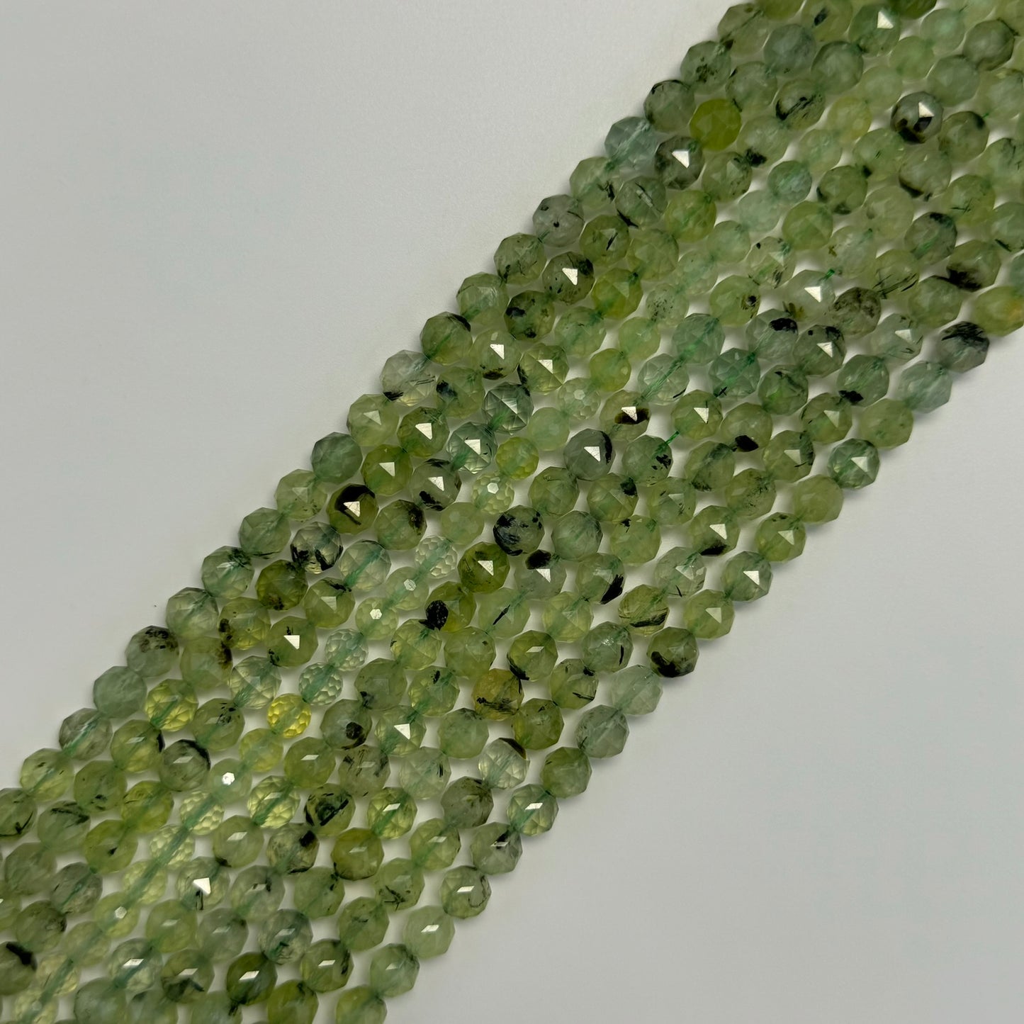 Prehnite Faceted Round Beads image 6
