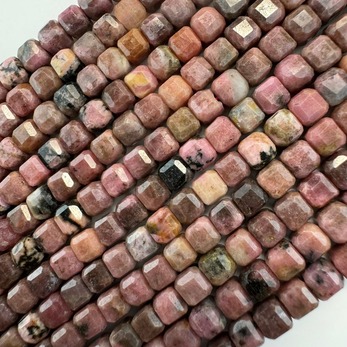 Rhodonite Square Beads image 3