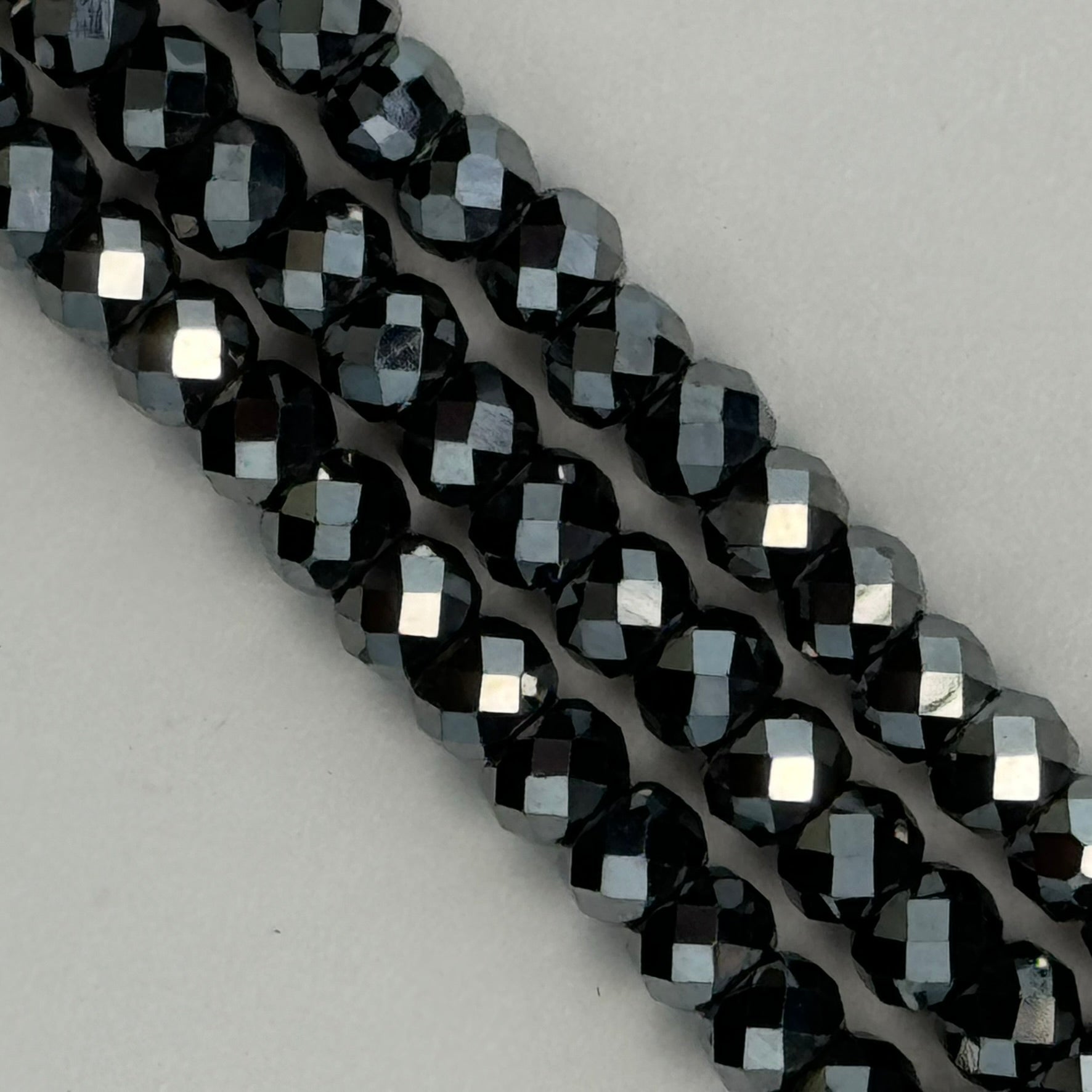 Terahertz Faceted Rondelle Beads image 10