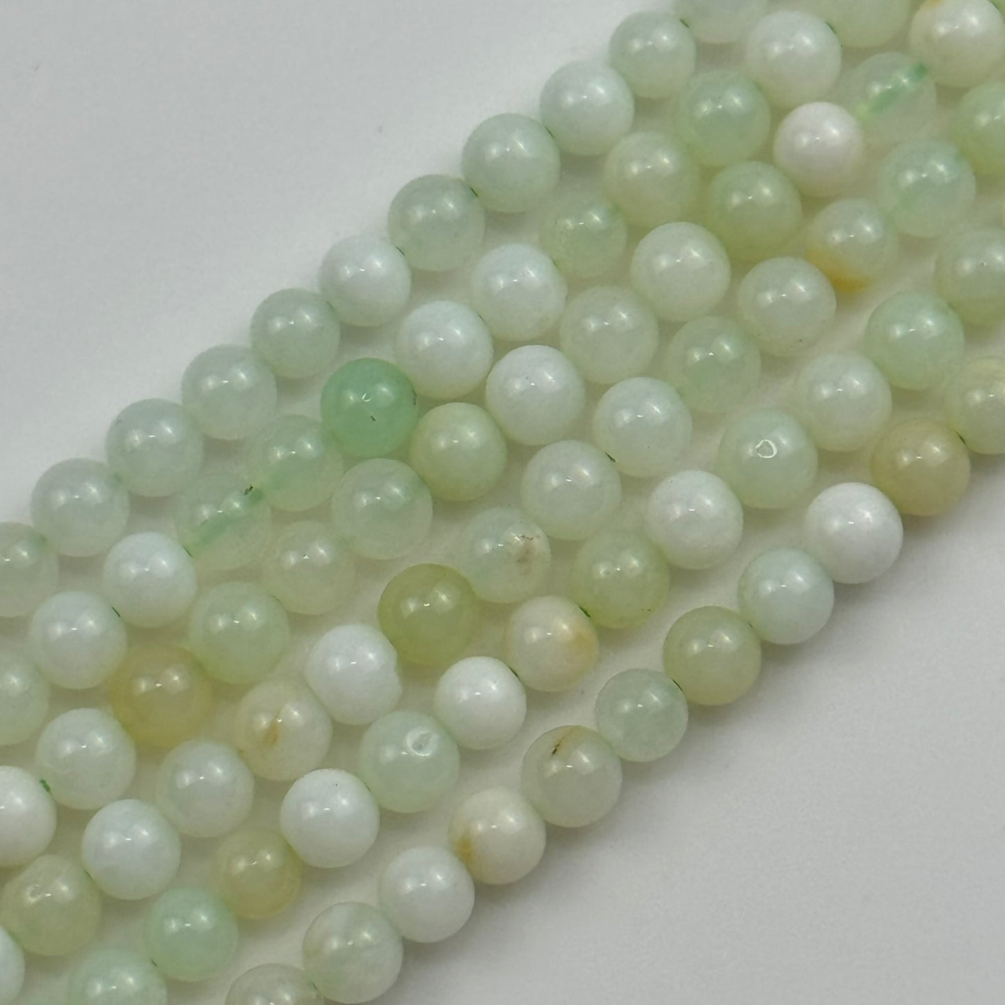 Green Opal Polished Round Beads image 5