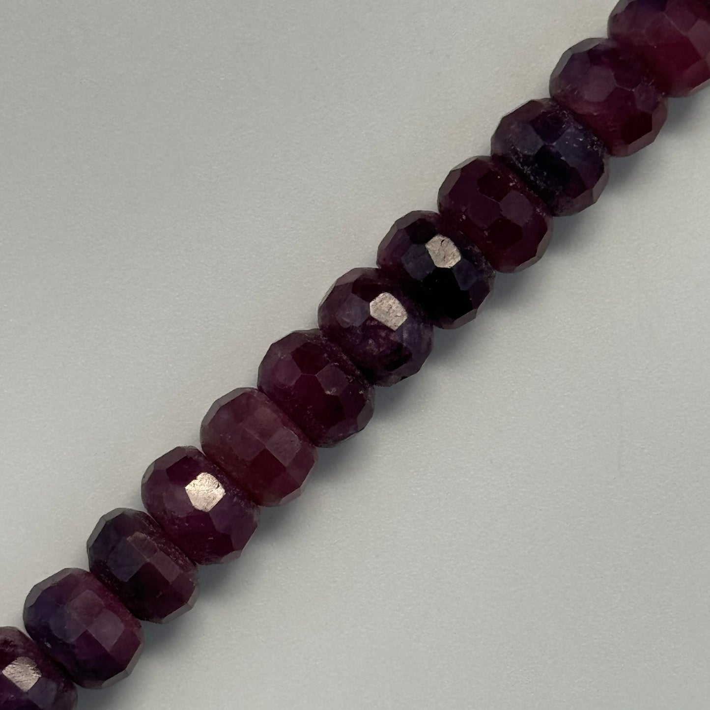 High Quality Faceted Rondelle Beads image 1