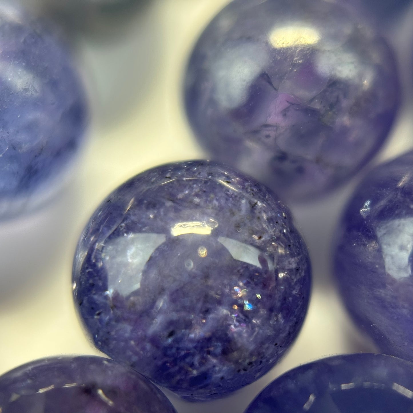 Tanzanite Polished Round Beads image 11
