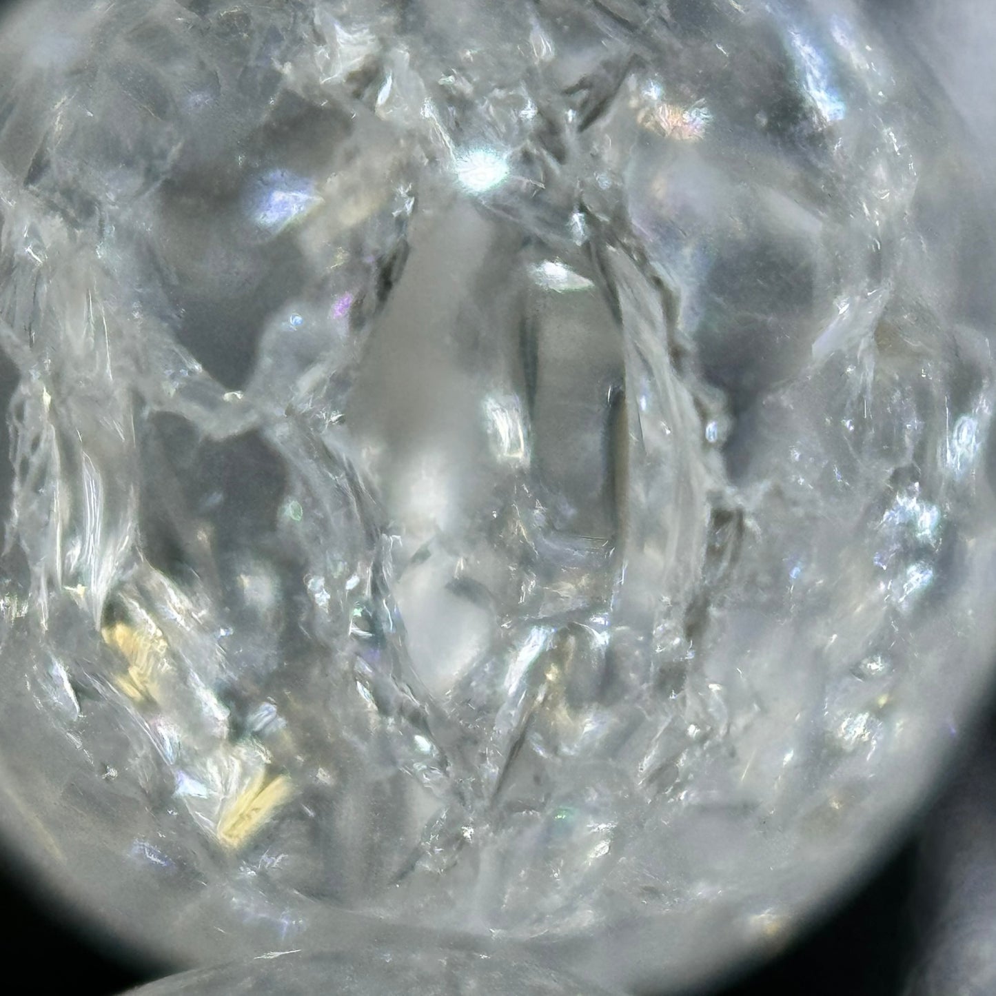 Crackle Quartz Polished Round Beads image 3