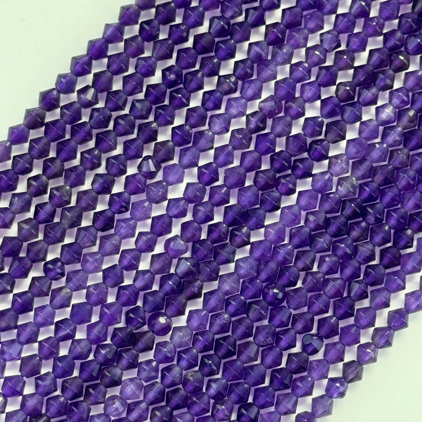 Amethyst Space Ship Beads image 0