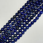 Lapis Lazuli Polished Round Beads image 7