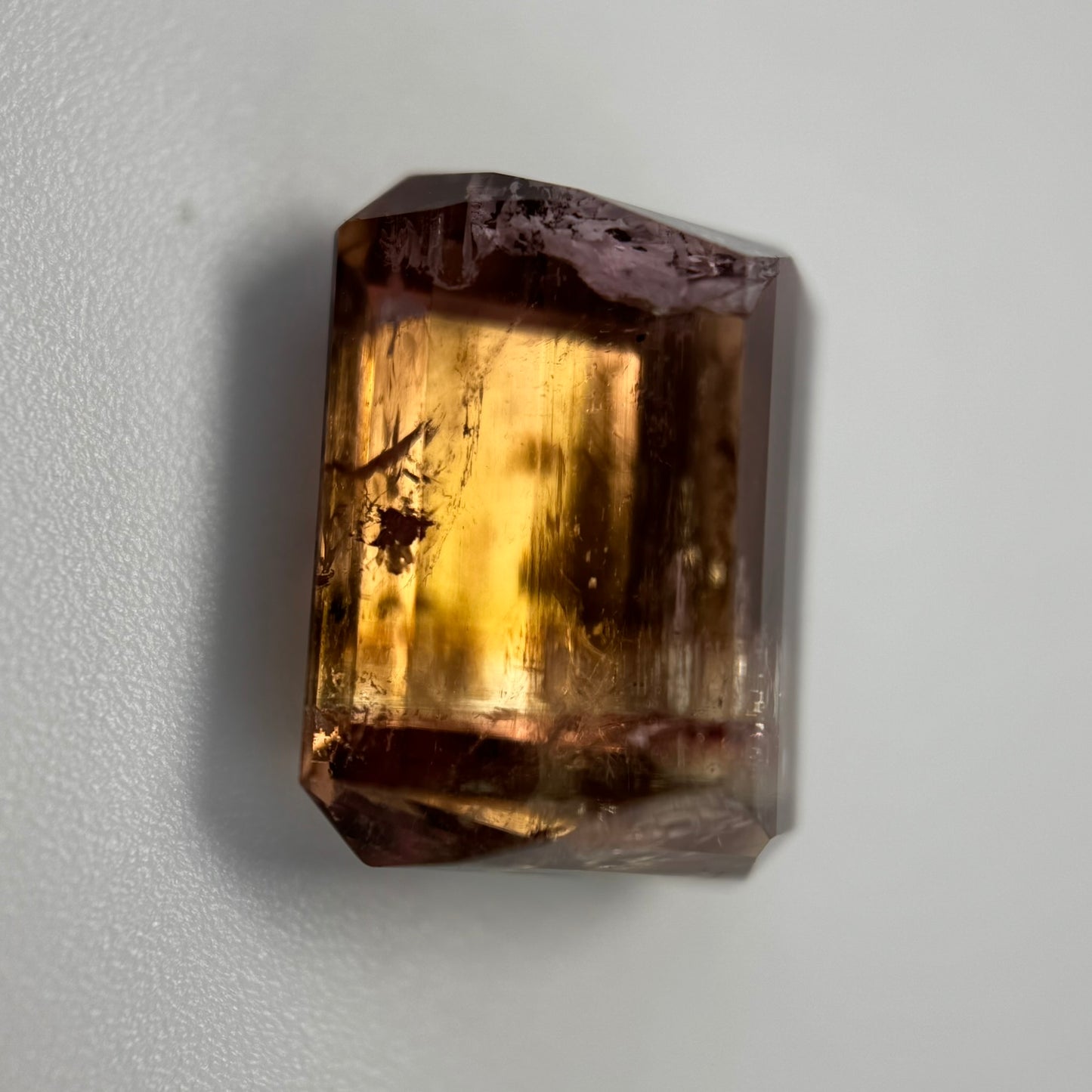 Bi-color Tourmaline Pair Emerald Cut (25.42 CT) image 6