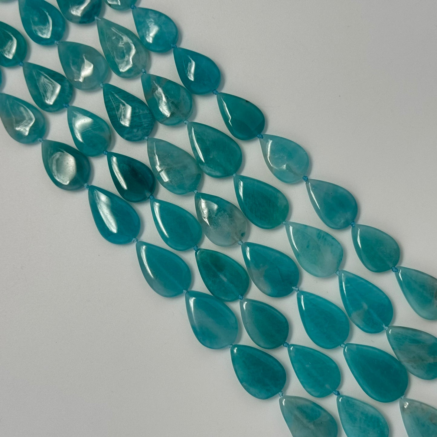 Amazonite Freeform Gemstone Beads - AA Quality image 10