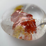 Quartz Cabochon with Lepidocrocite Inclusion image 9