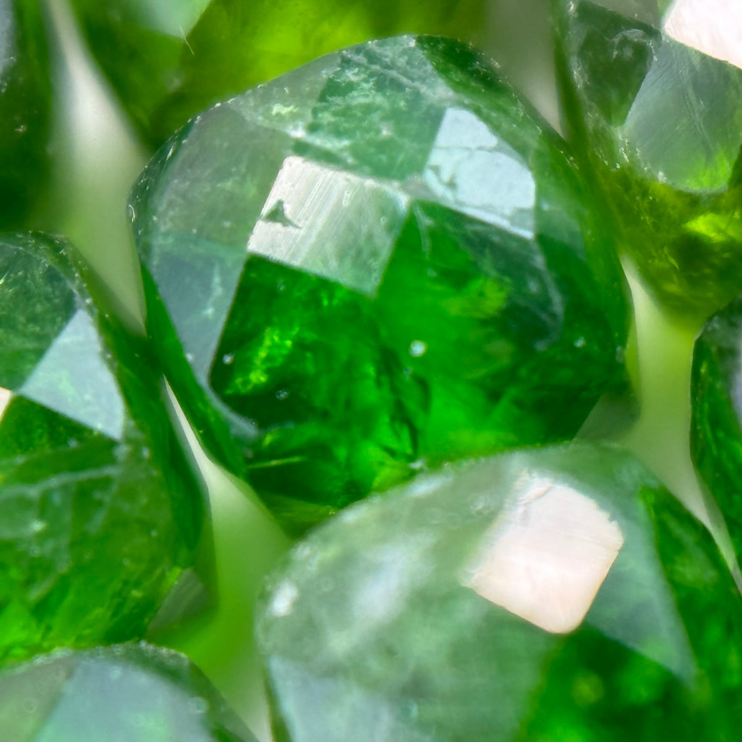 Diopside Square Beads image 7