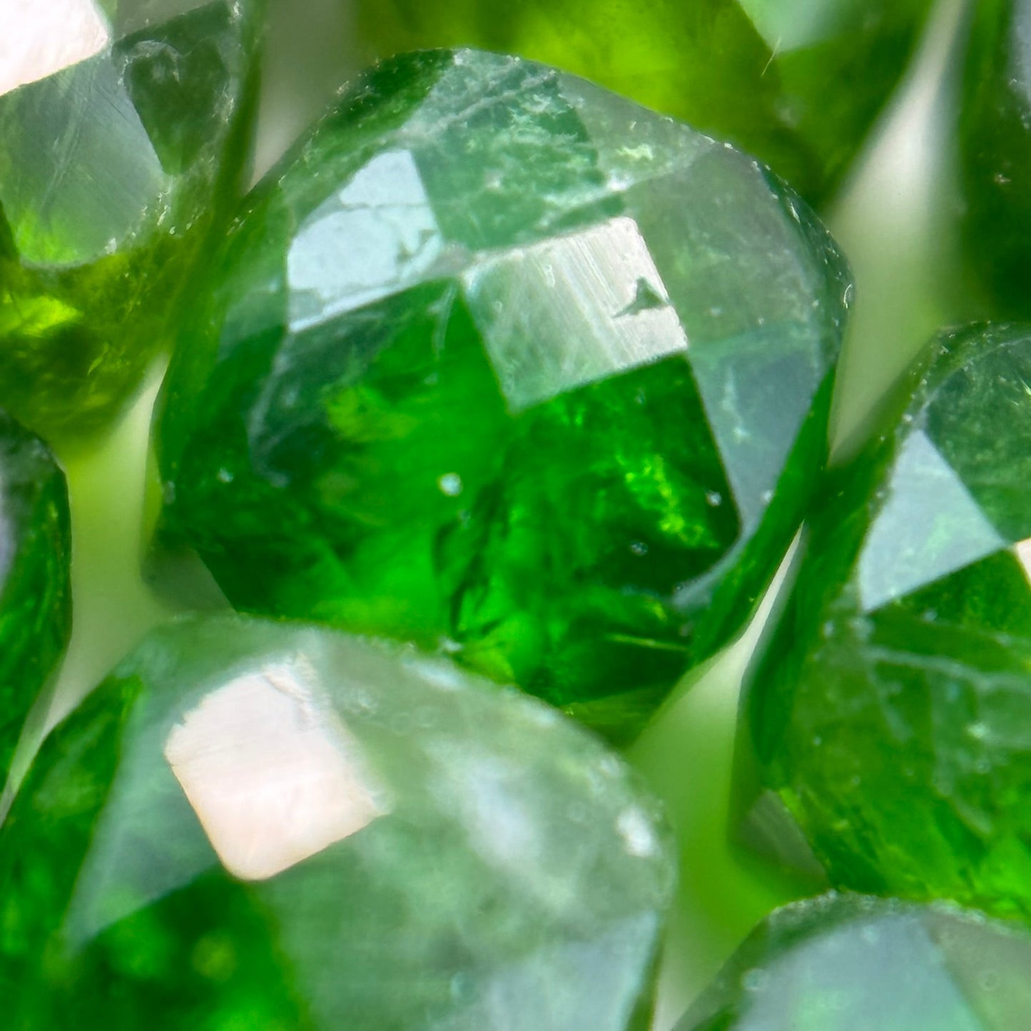 Diopside Square Beads image 7