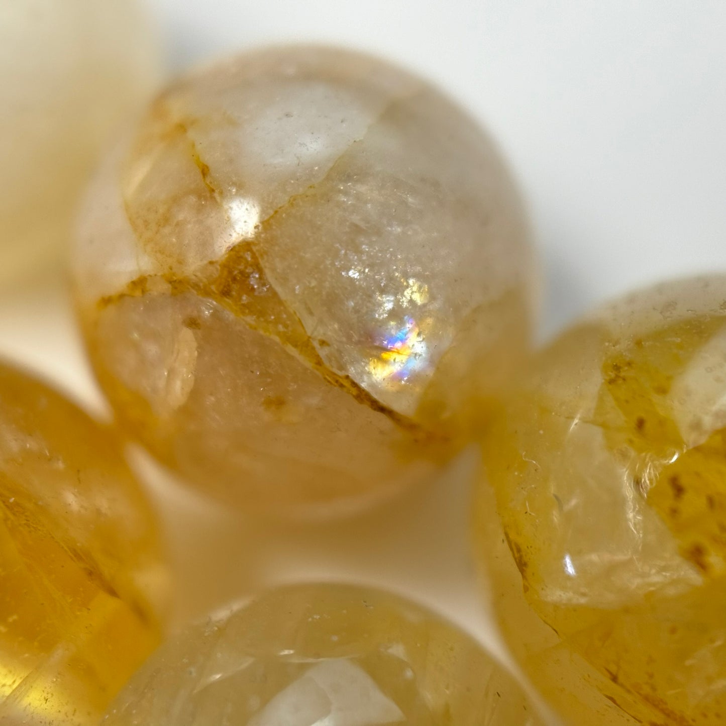 Golden Healer Quartz Polished Round Beads image 8