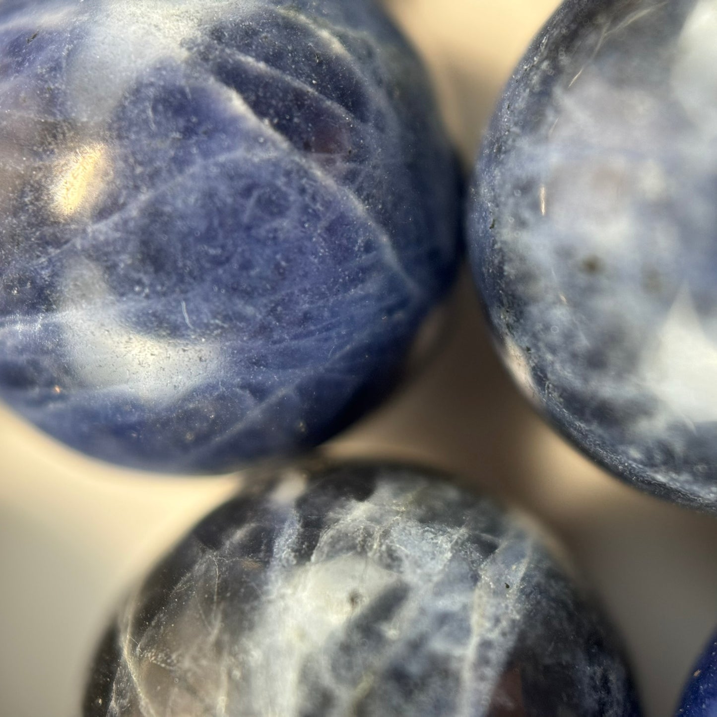 Sodalite Polished Round Beads image 6