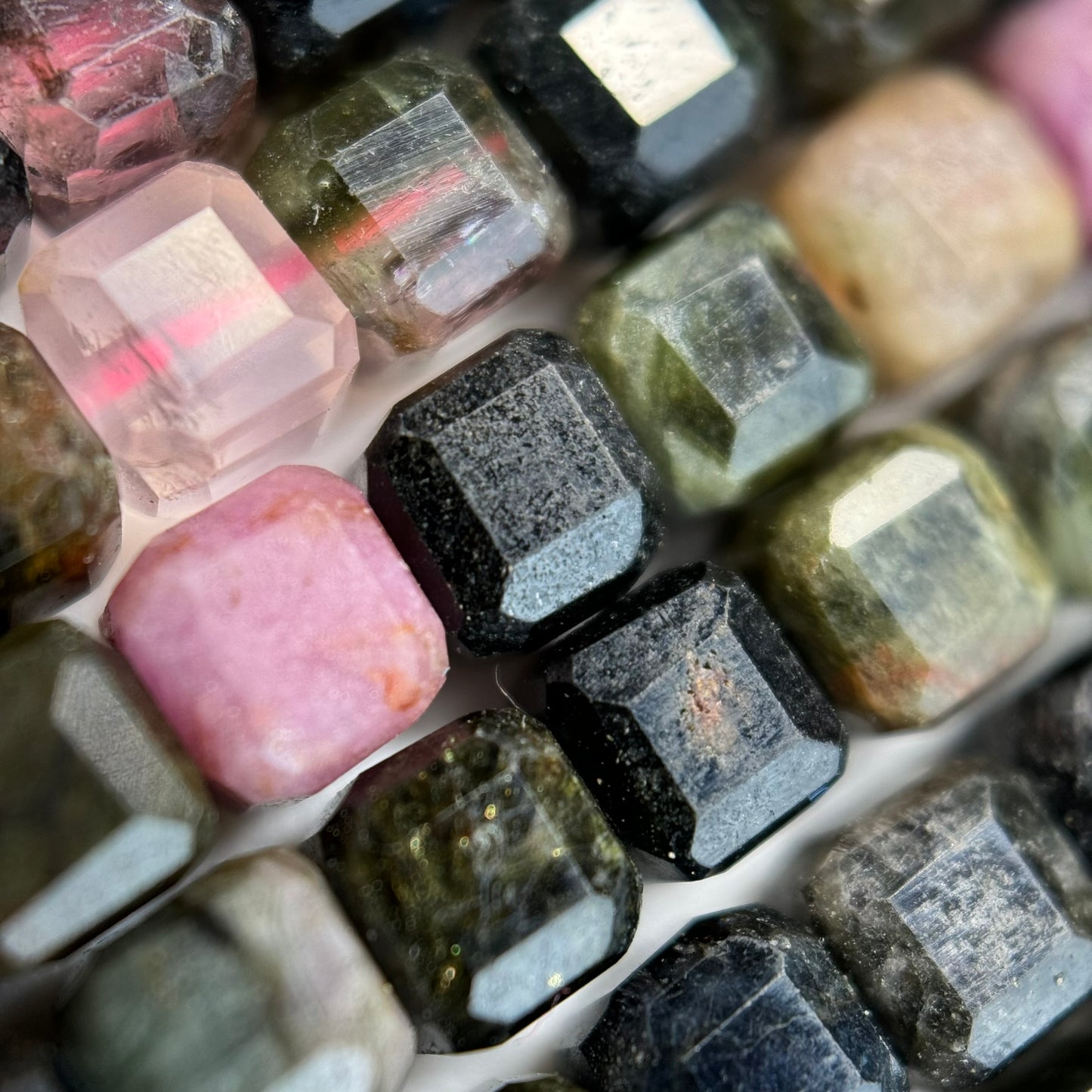 Tourmaline Square Beads image 7