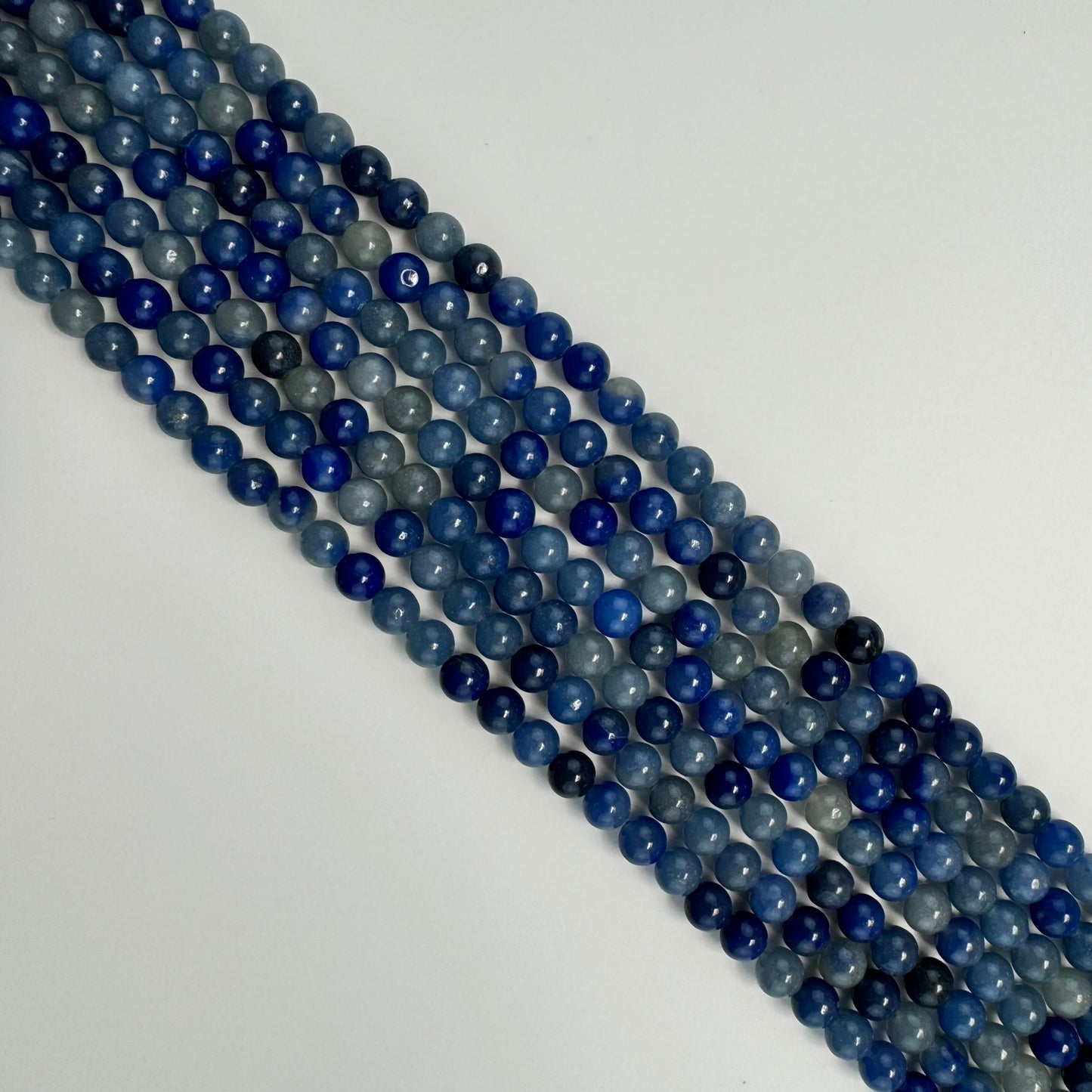 Blue Aventurine Polished Round Beads image 5