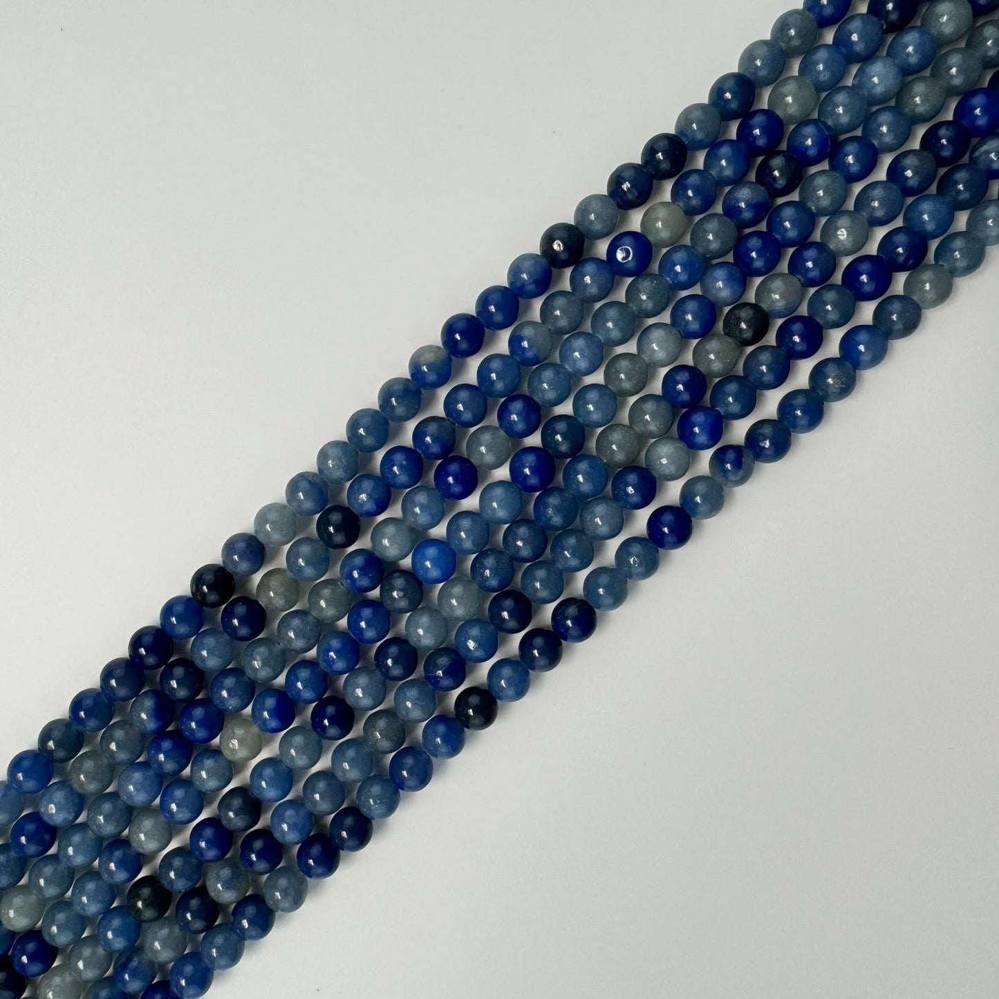 Blue Aventurine Polished Round Beads image 5