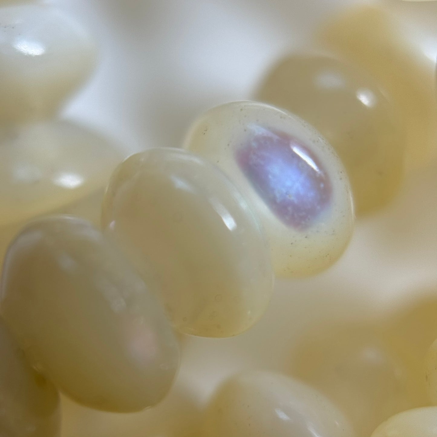 Cream Beige Mother Of Pearl Beads image 7