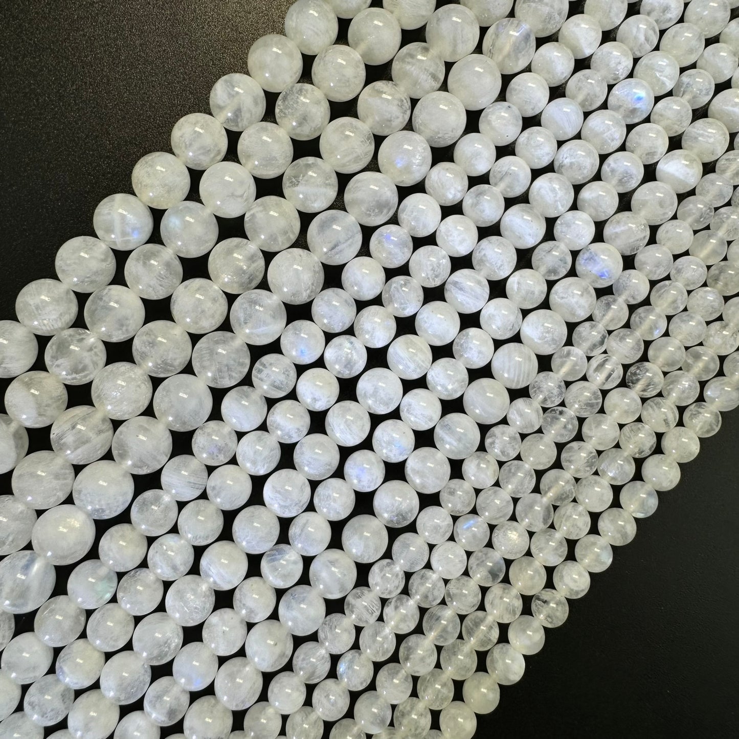 Moonstone AA Polished Round Beads image 6