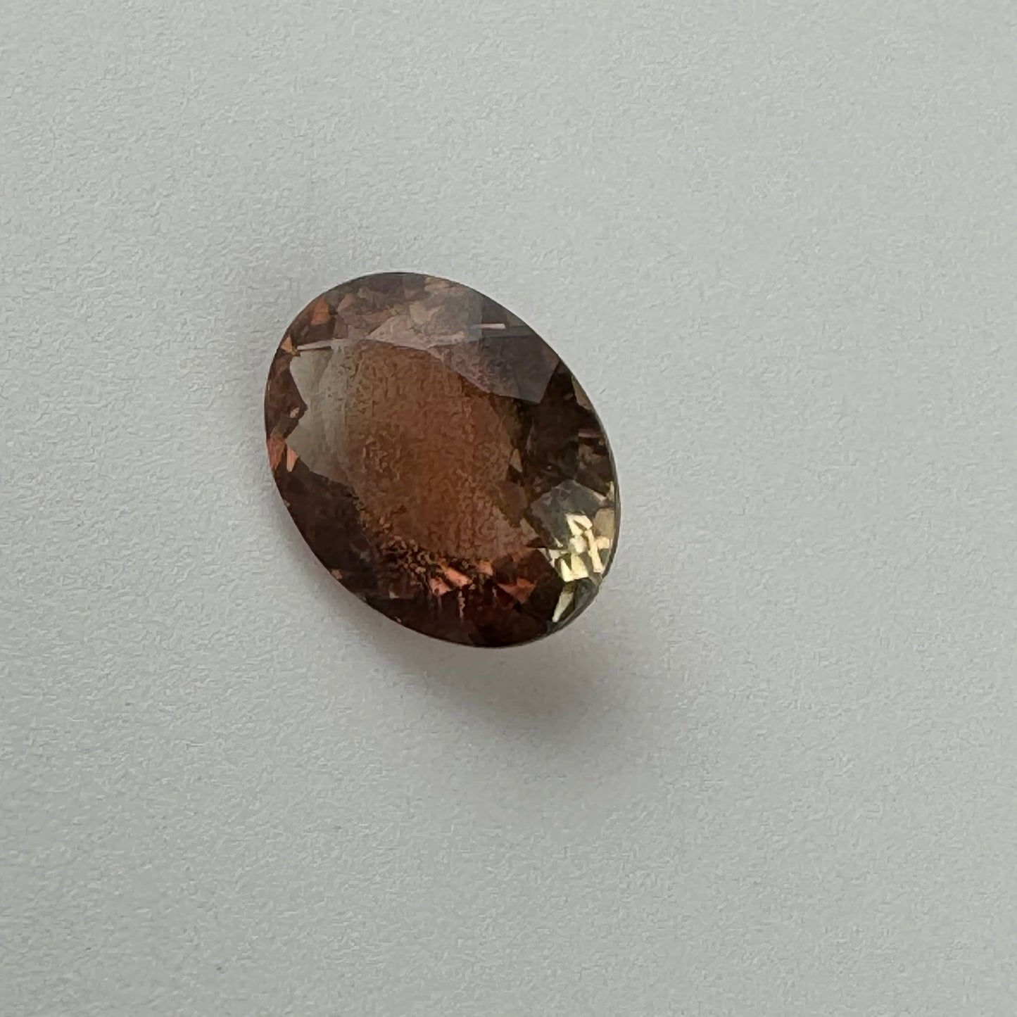 Faceted Sunstone from Oregon, US Hand Cut and Polished by Reza Piroznia image 8