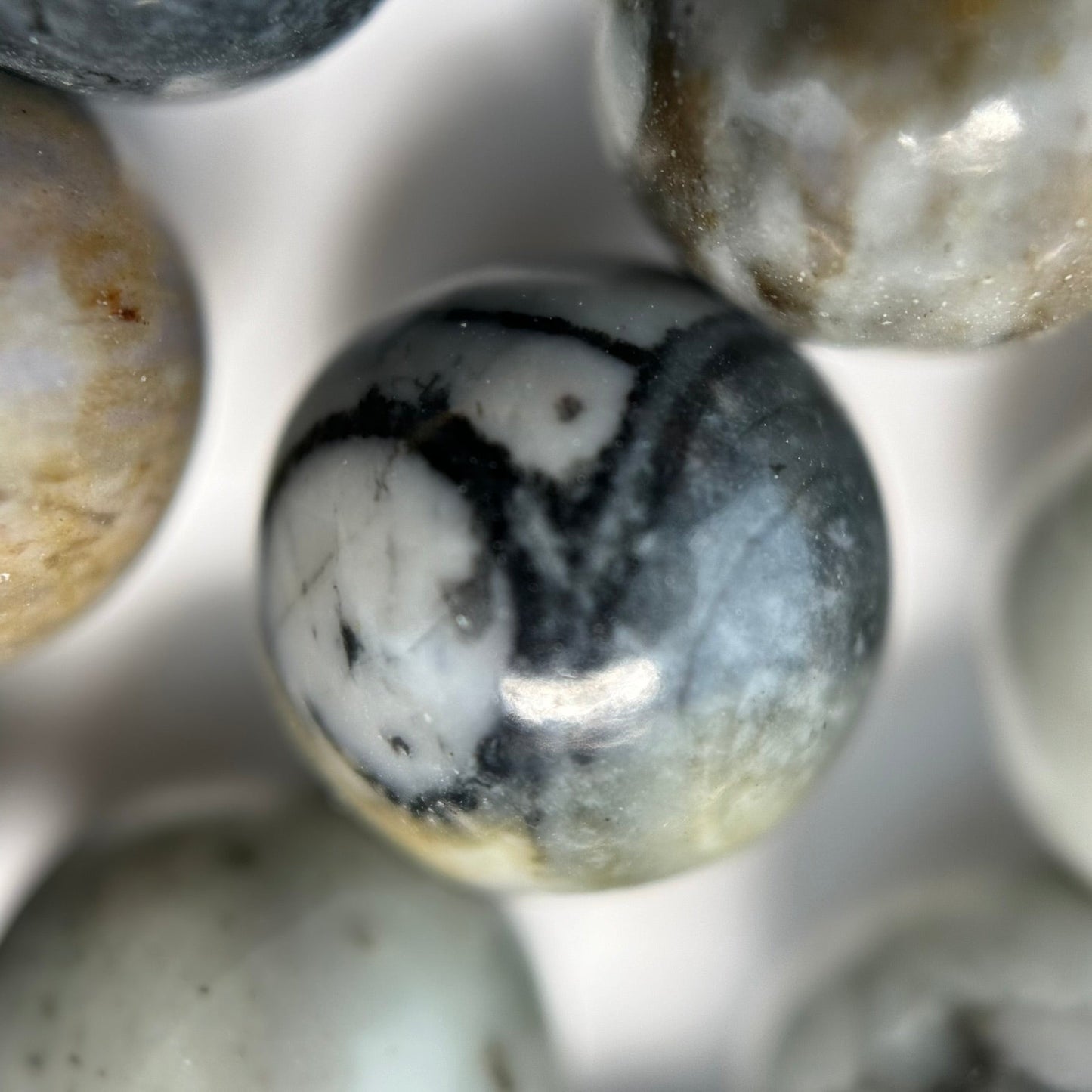 Picasso Jasper Polished Round Beads image 5