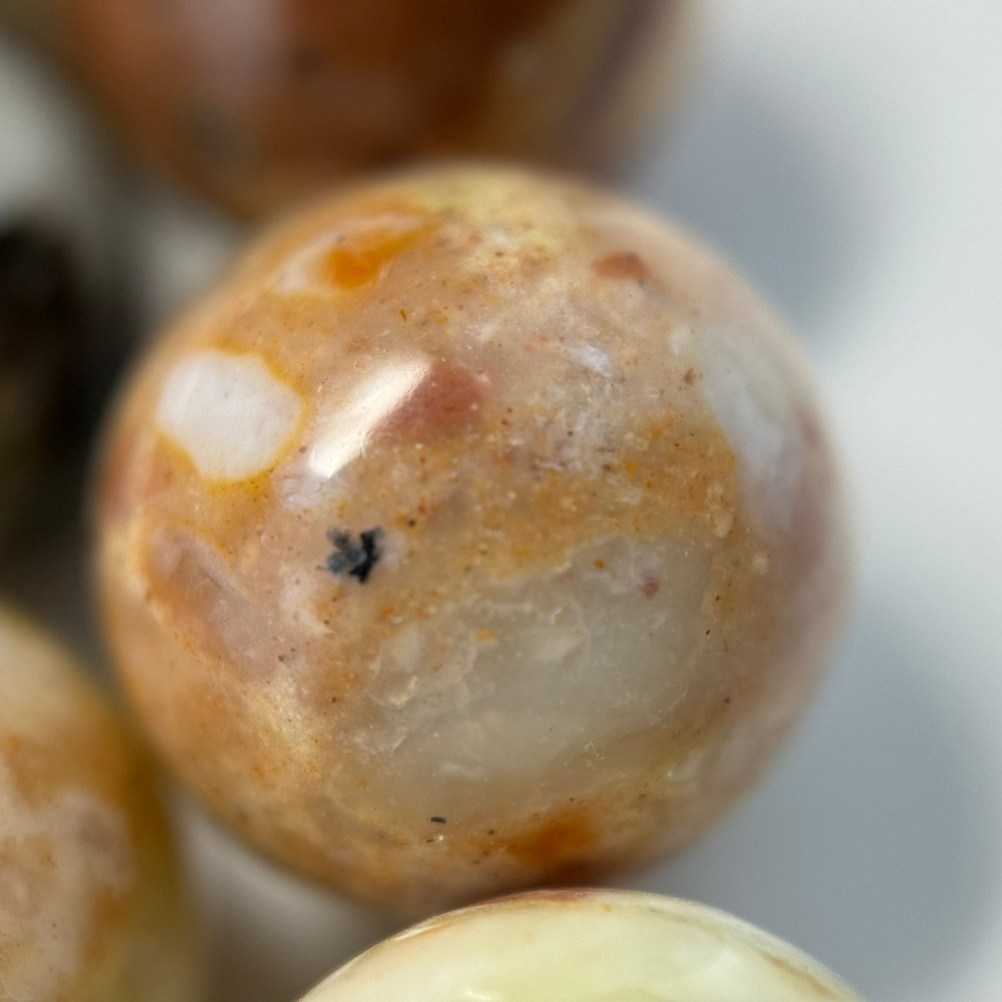 Tiffany Opal Polished Round Beads image 6