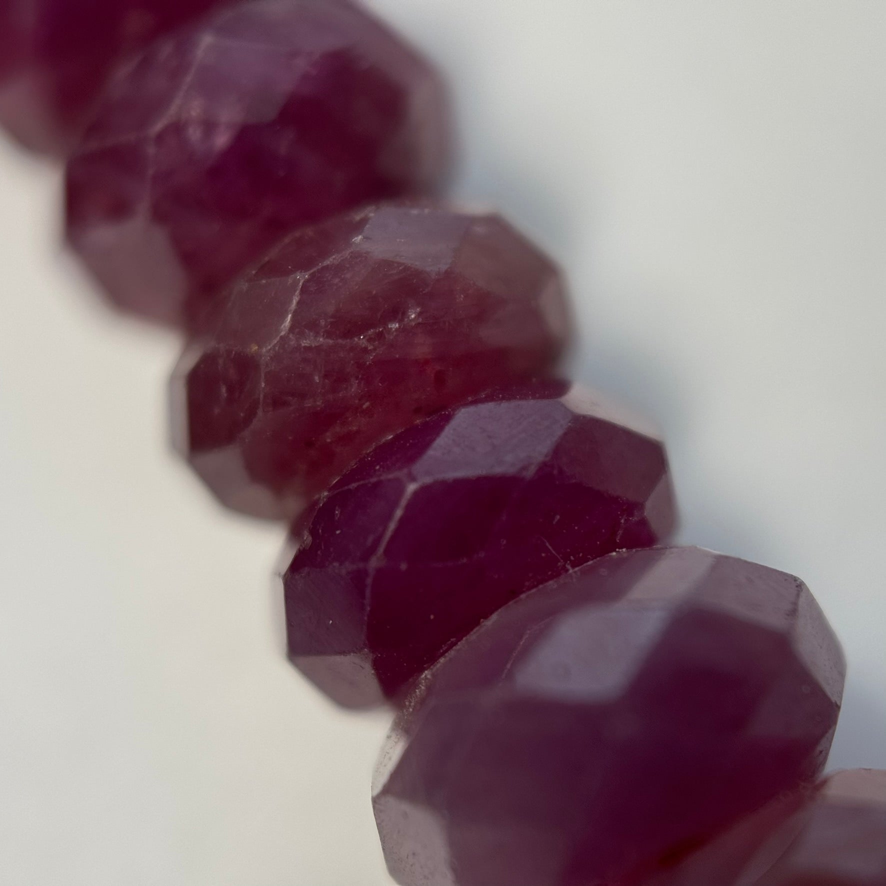 High Quality Faceted Rondelle Beads image 14