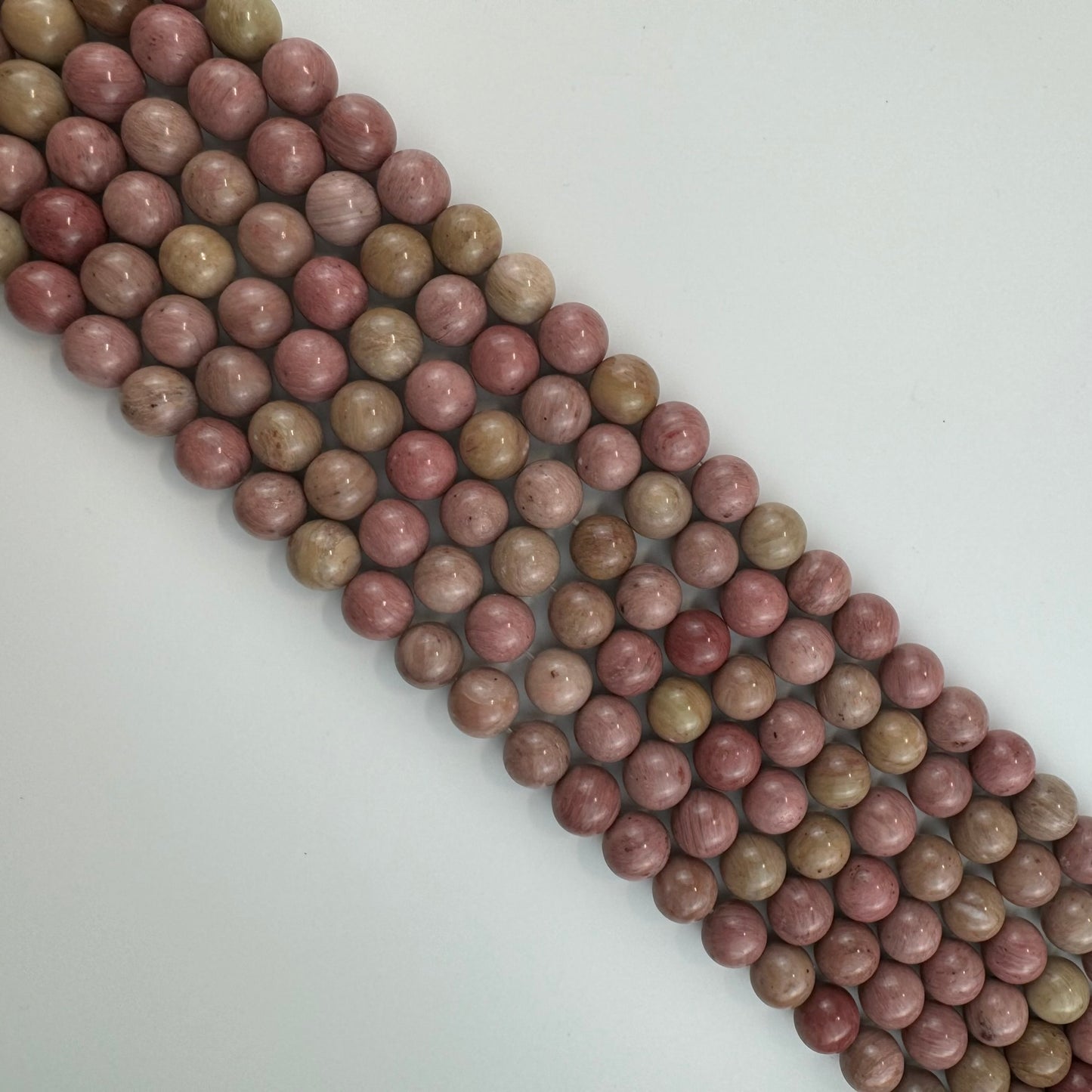 Rhodonite Polished Round Beads image 3