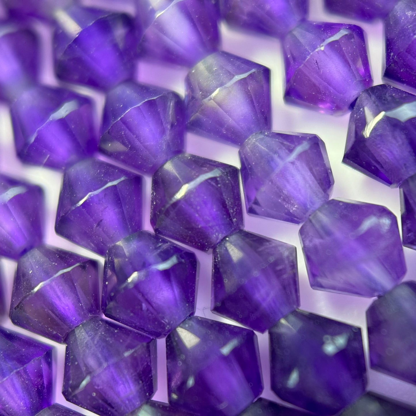 Amethyst Space Ship Beads image 4