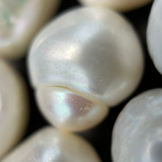White Potato Freshwater Cultured Pearl