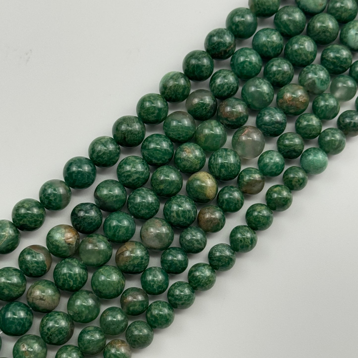 Fuchsite Polished Round Beads image 2