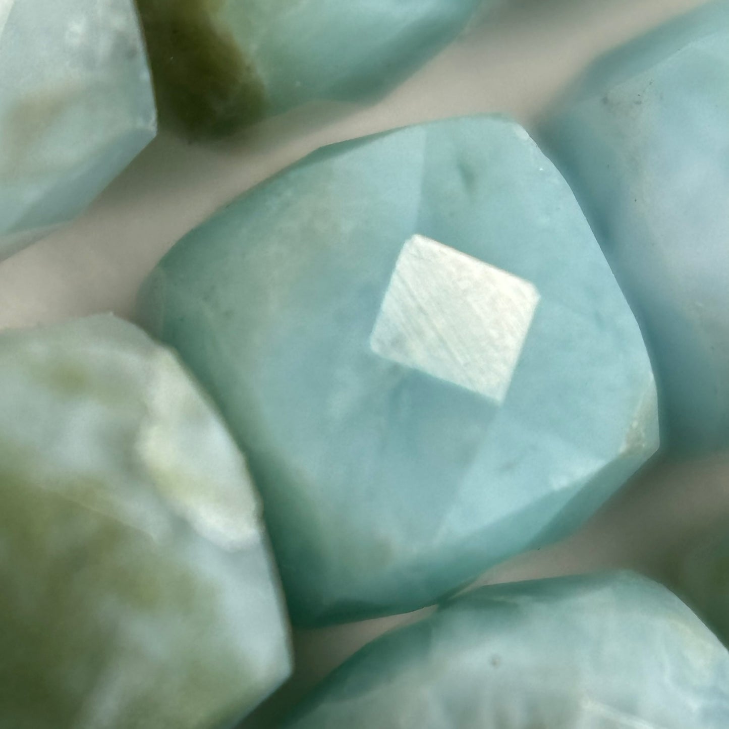 Larimar Square Beads image 3