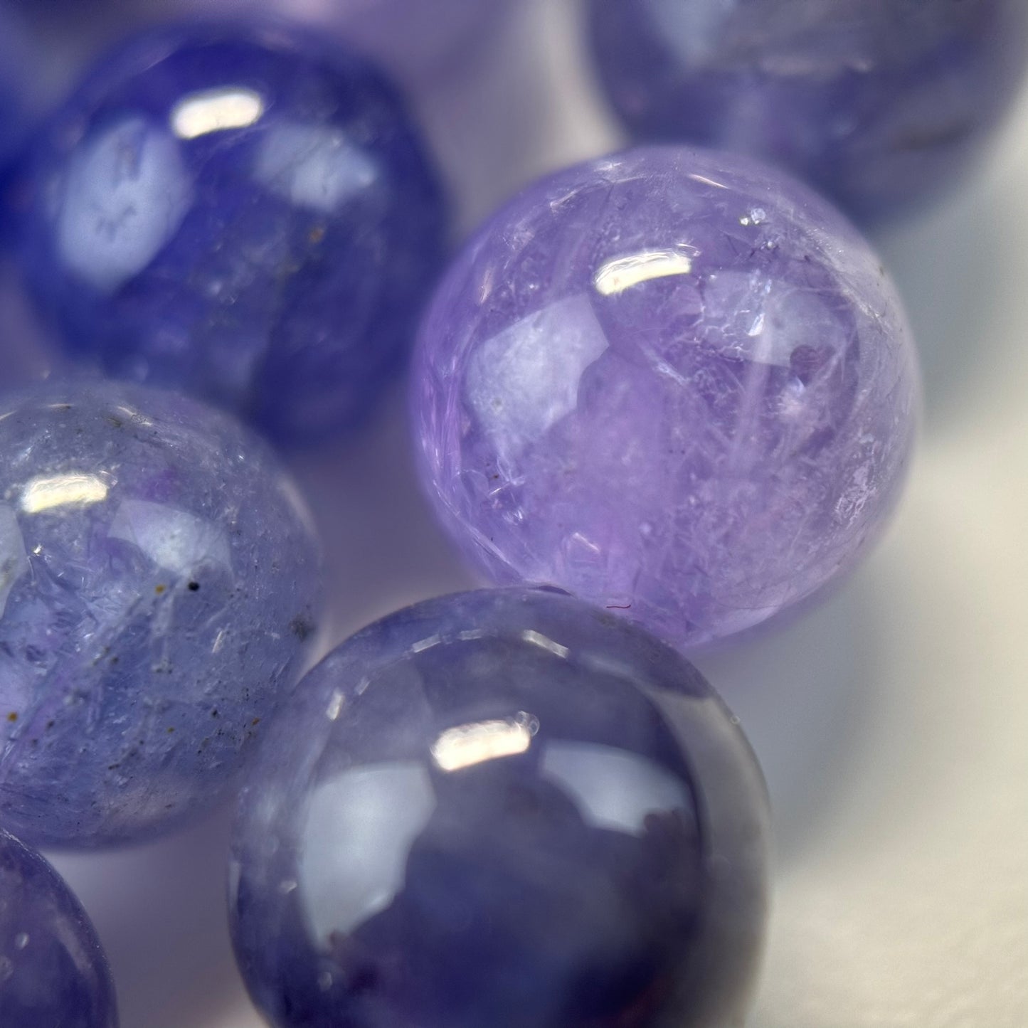 Tanzanite Polished Round Beads image 10