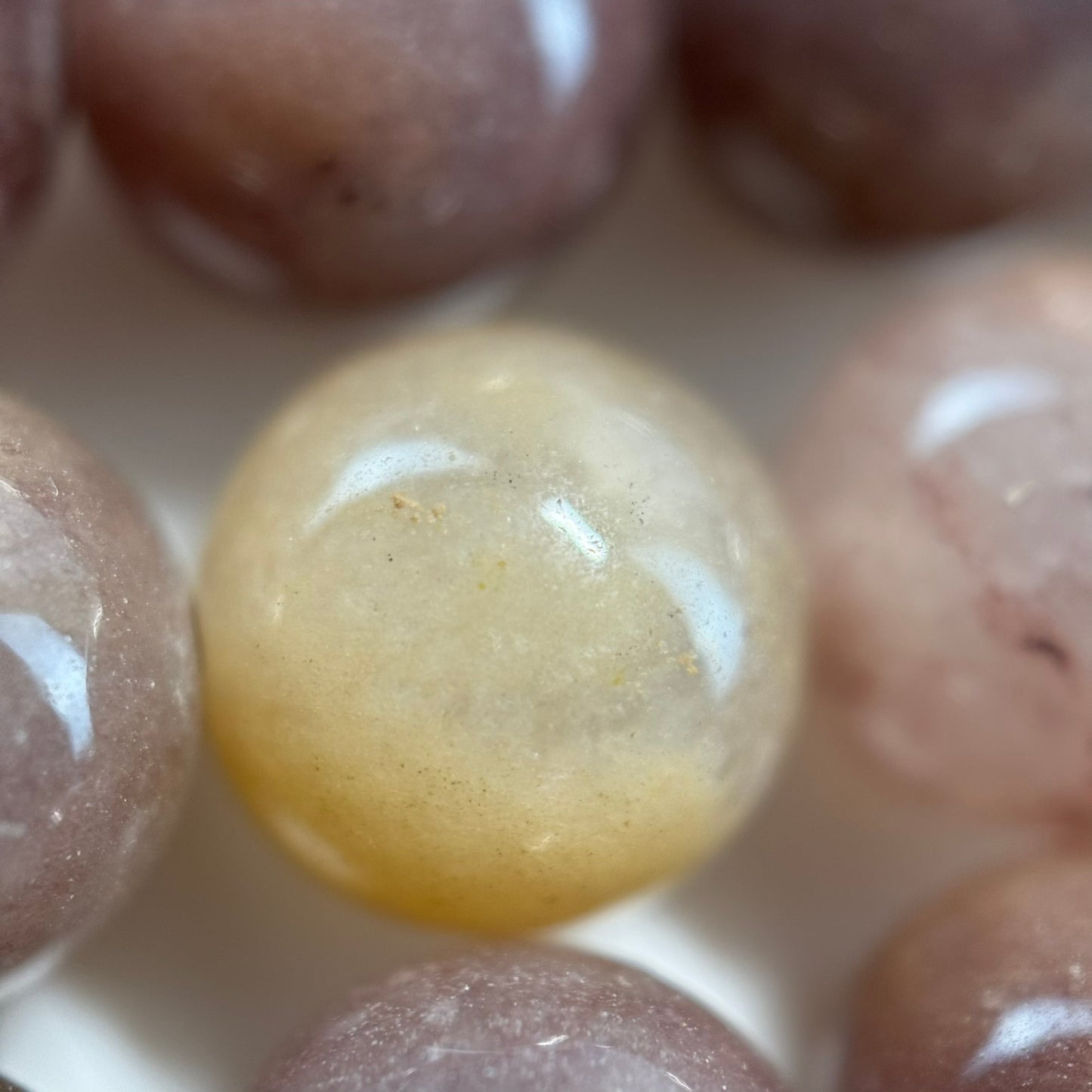 Purple Quartz Polished Round Beads image 5