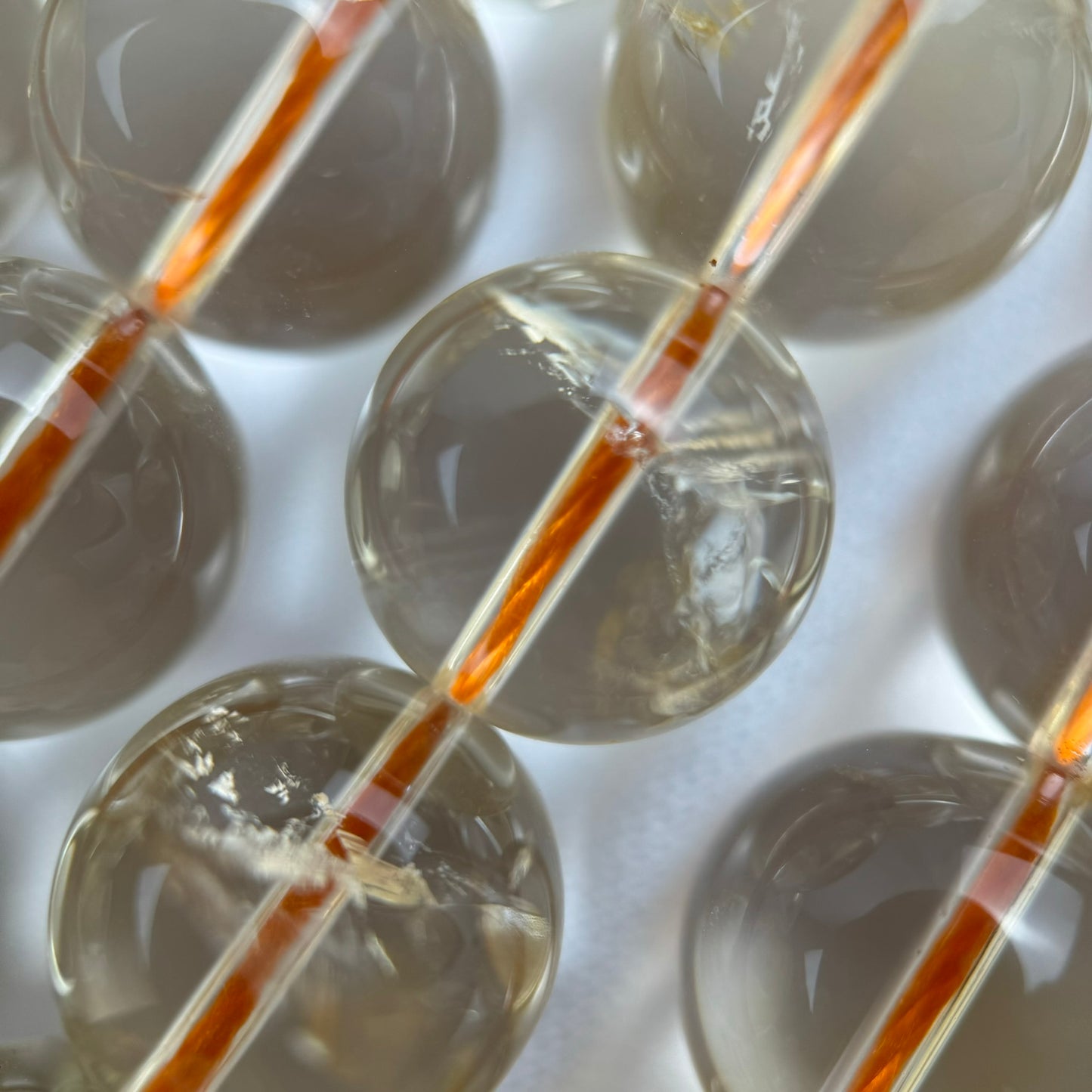 Citrine Polished Round Beads image 7