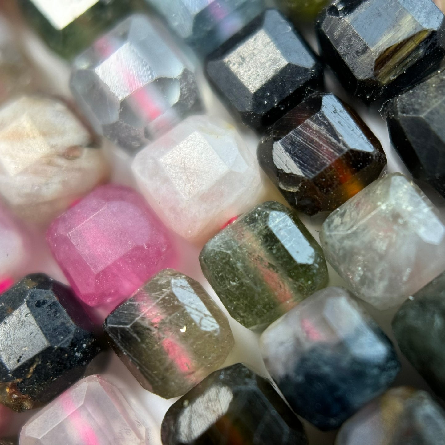 Tourmaline Square Beads image 3