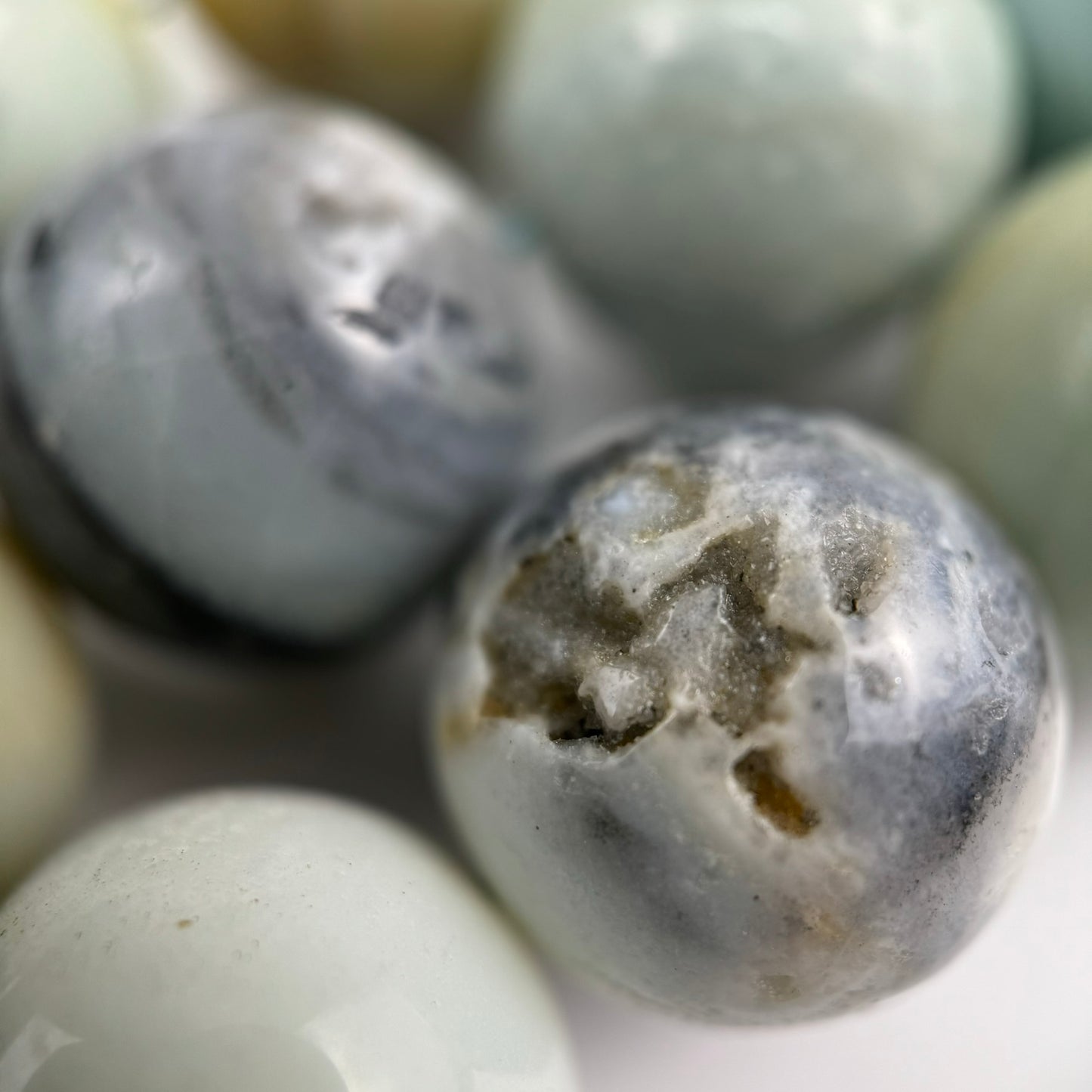 Ocean Jasper Polished  Round Beads image 1