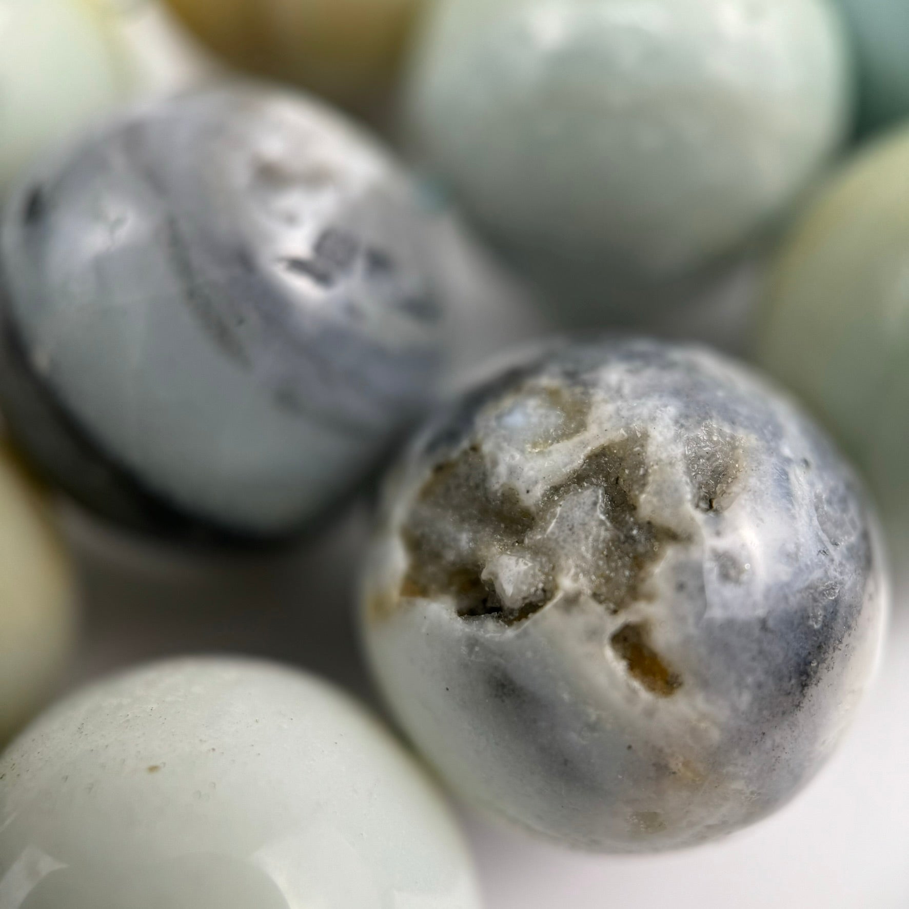 Ocean Jasper Polished  Round Beads image 1