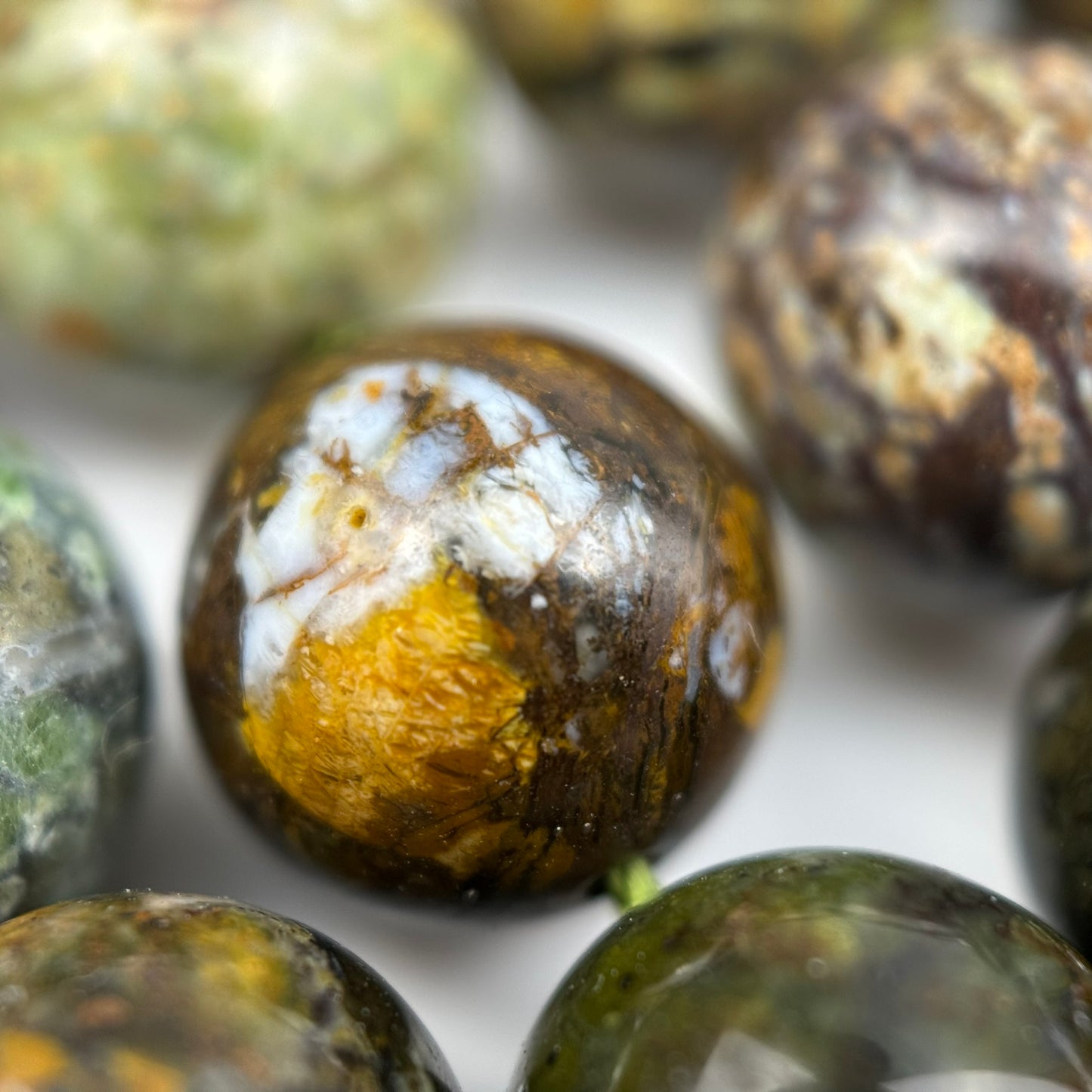Brazilian Opal Polished Round Beads image 1