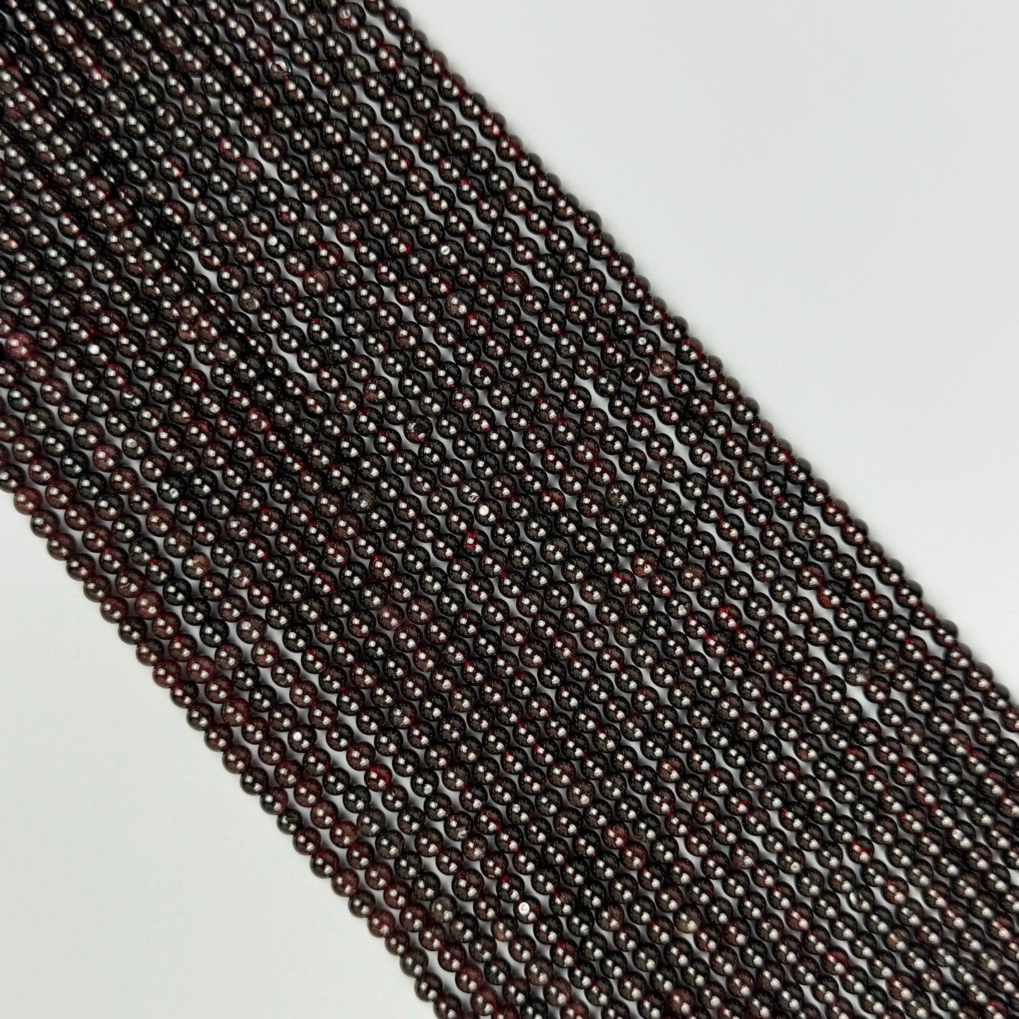 Pyrope Garnet with Star Polished Round Beads image 5