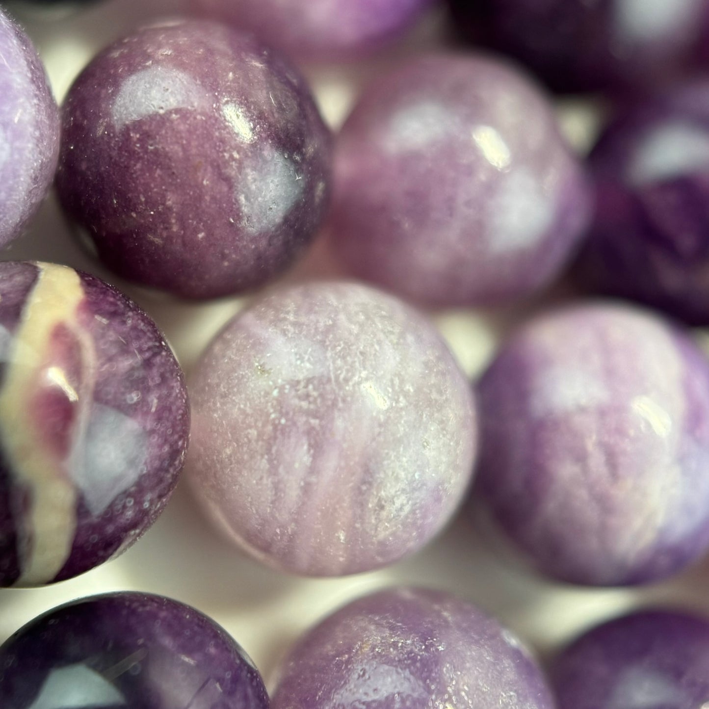 Sugalite Polished Round Beads image 3