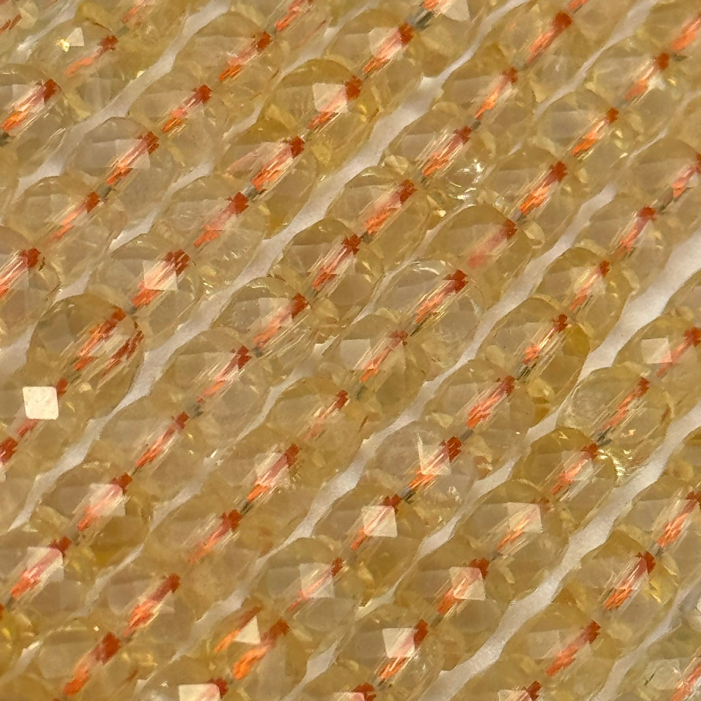 Citrine Square Beads image 3