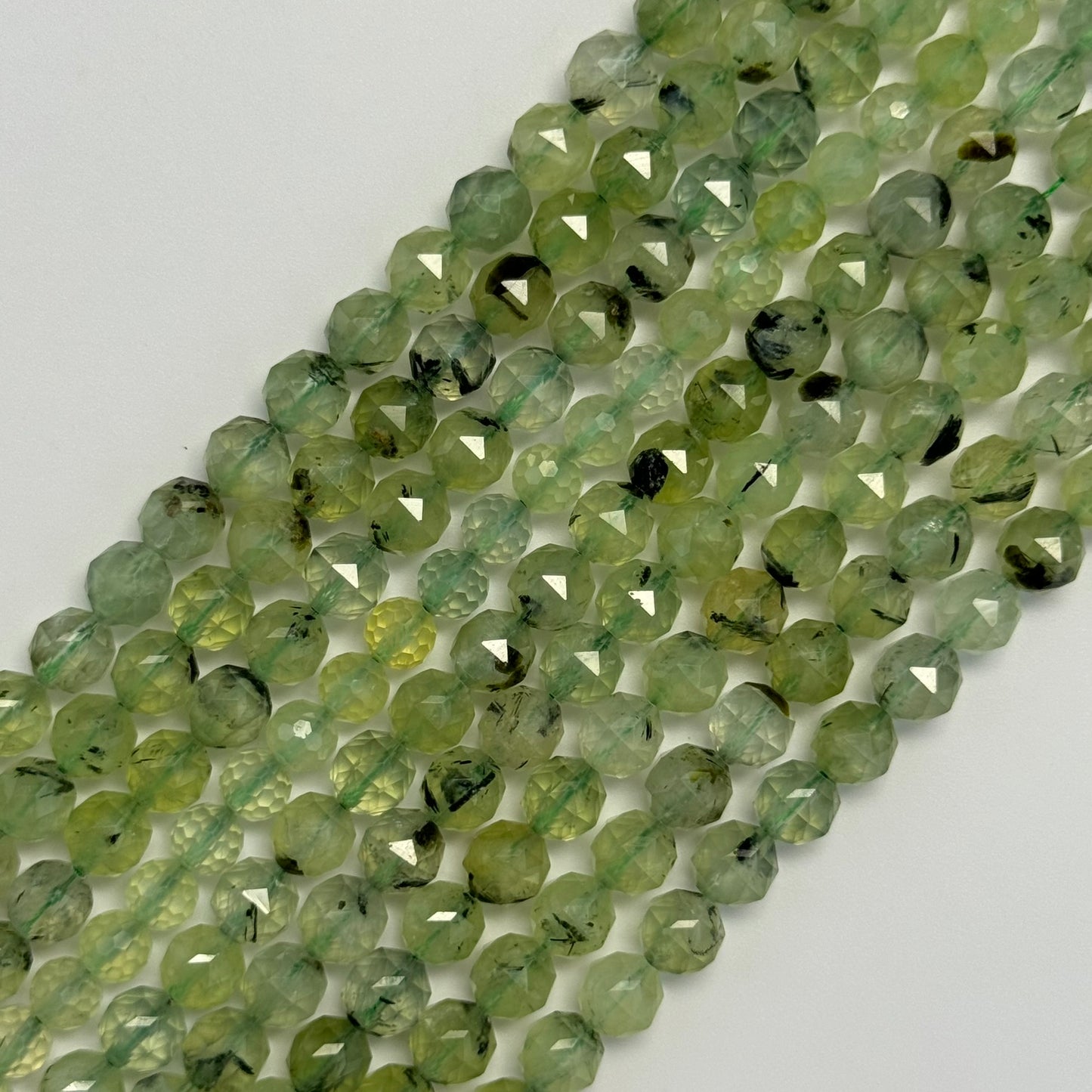 Prehnite Faceted Round Beads image 2