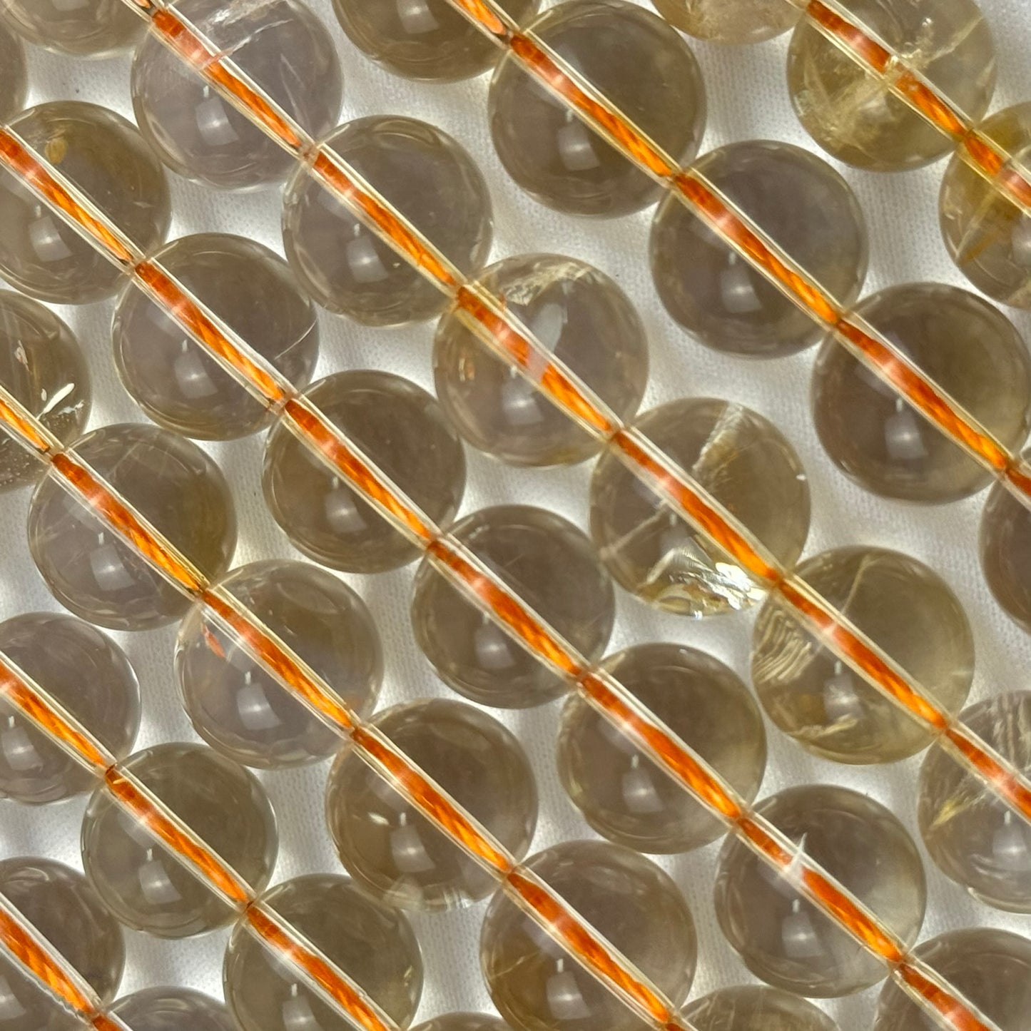 Citrine Polished Round Beads image 8