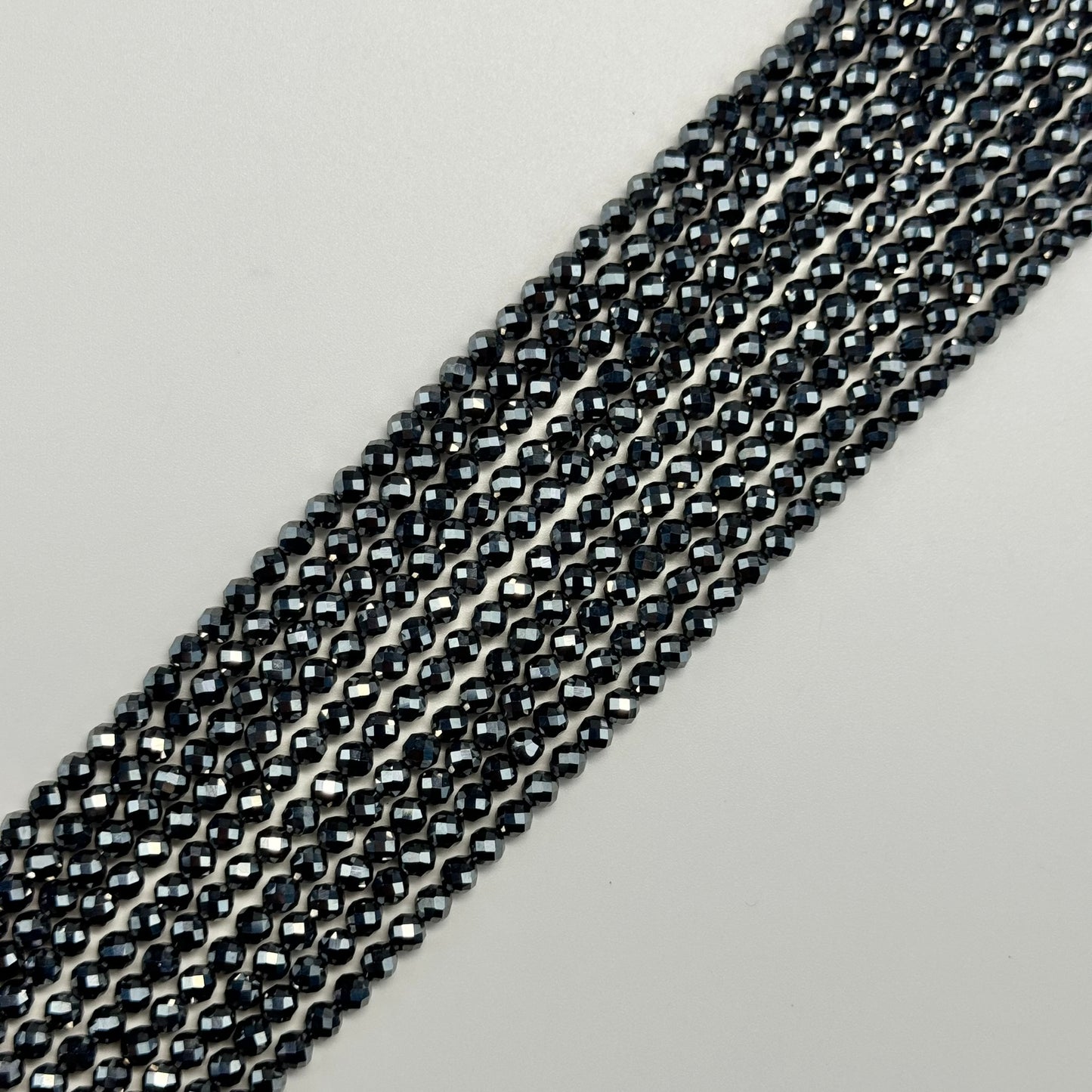 Terahertz Faceted Round Beads image 3