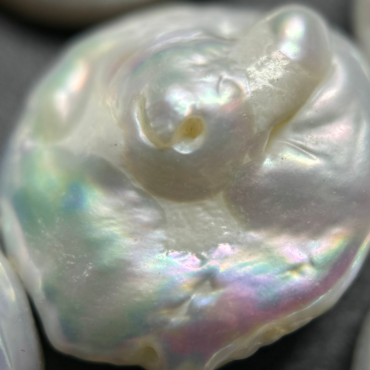 AAA White Coin Pearl 16.5x6mm image 6