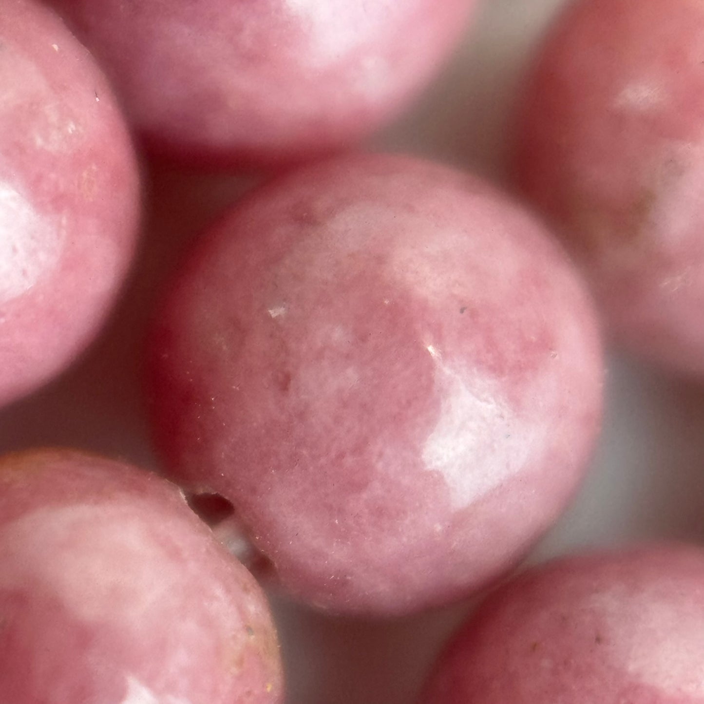 Rhodonite AA Polished Round Beads image 11