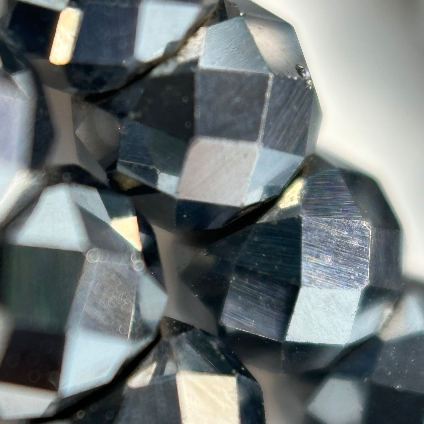 Terahertz Faceted Rondelle Beads image 9