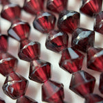Garnet Space Ship Beads image 2